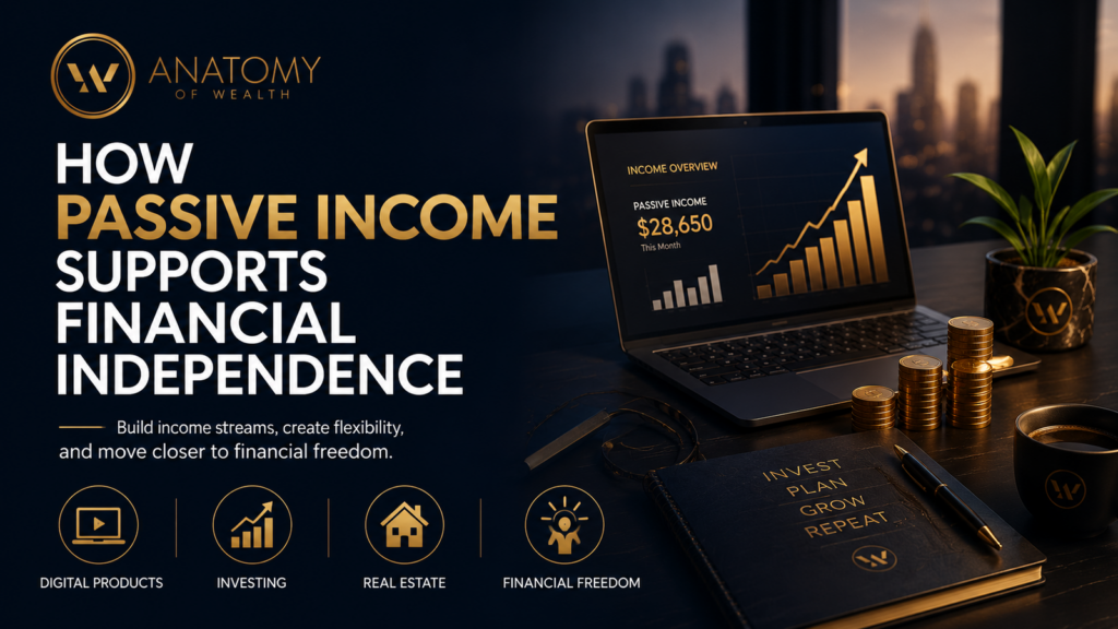 How Passive Income Supports Financial Independence